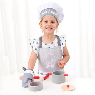 Apron set - white